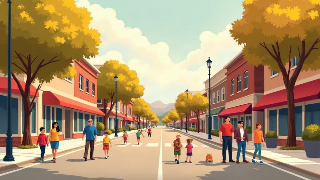 Editorial illustration: Moving to Blacksburg, VA: An Honest Guide to Living There