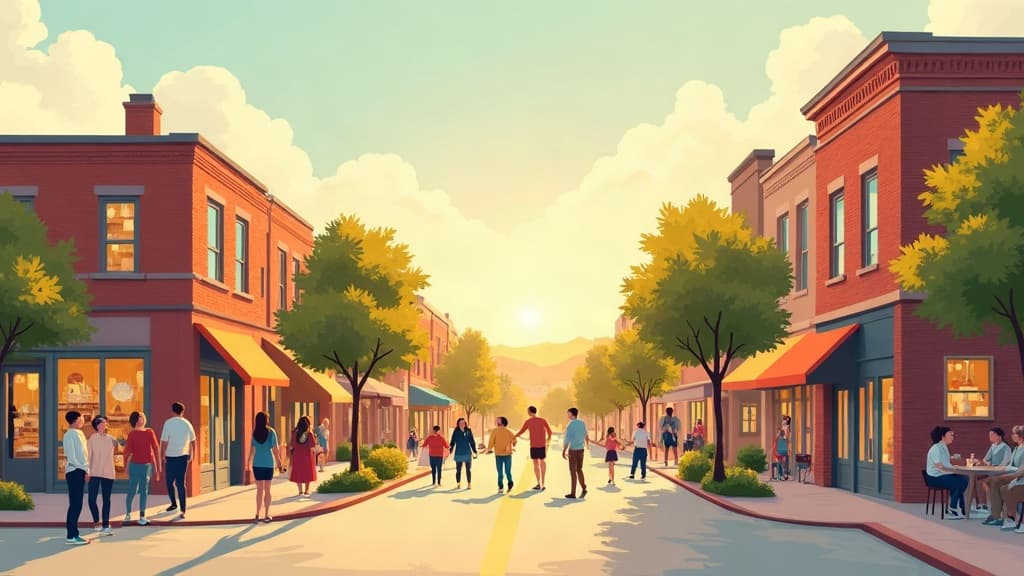 Editorial illustration: Cost of Living in Blacksburg, VA: Housing, Utilities, Groceries, and Taxes