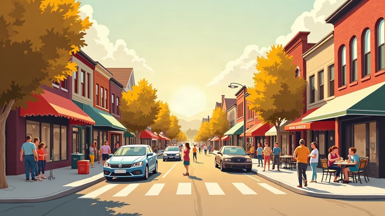 Editorial illustration: Best Burgers in Blacksburg