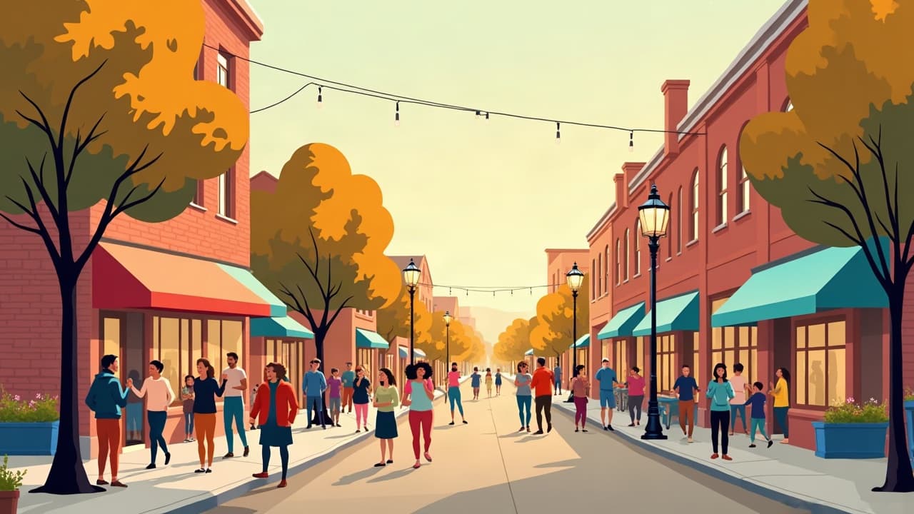 Editorial illustration: Blacksburg, VA vs Roanoke, VA: Which is the Better Place to Live?